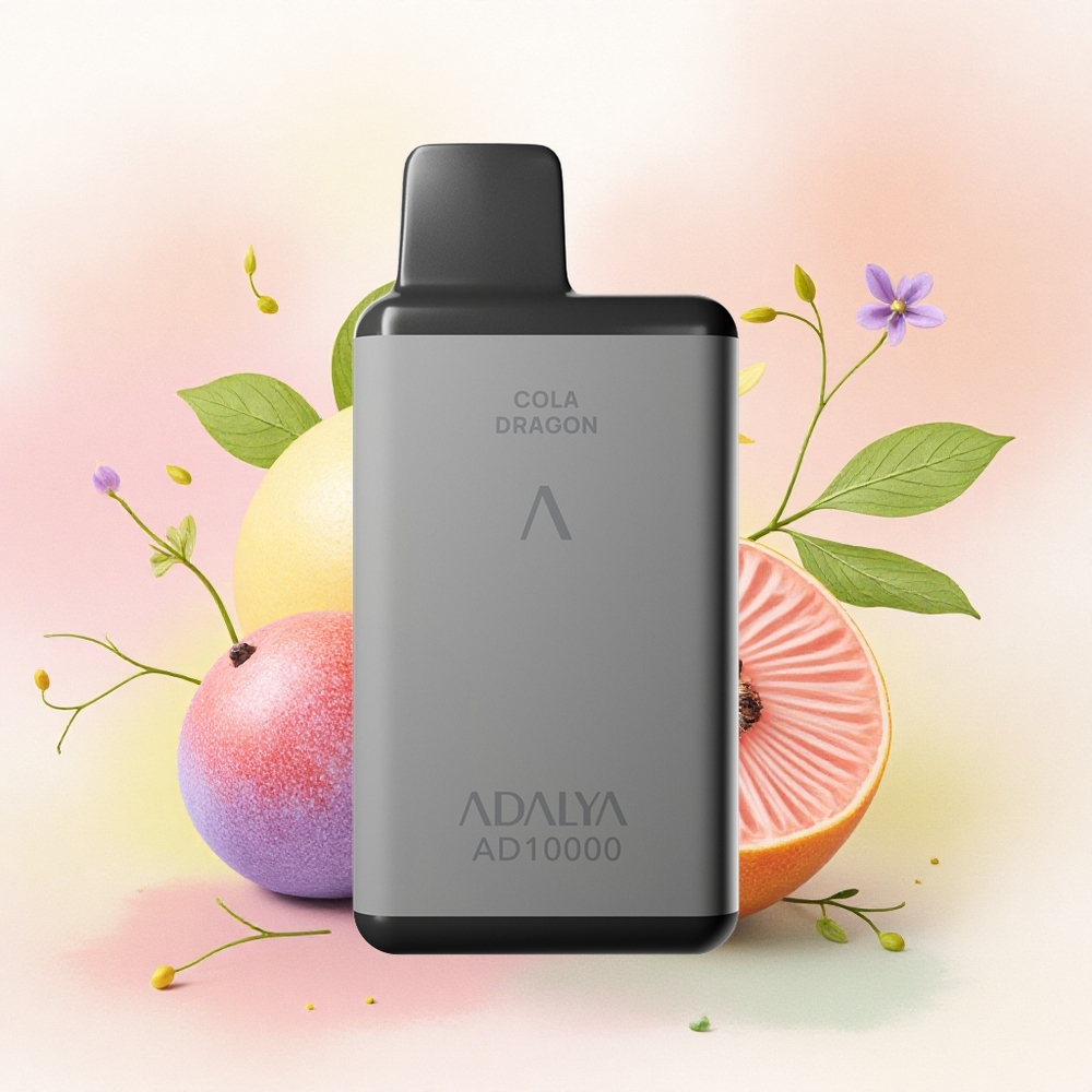 Adalya AD 10000 スペースグレー650mAhミントポイント