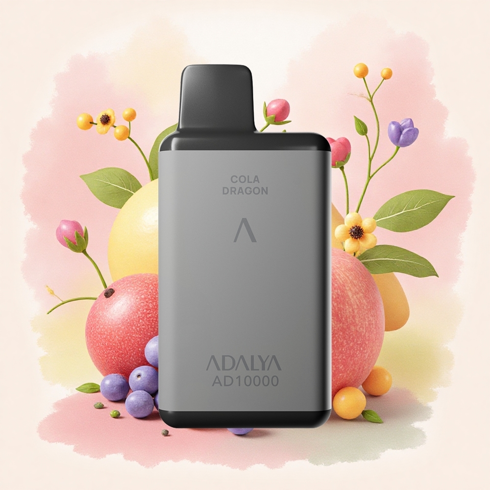 Adalya AD 10000 ラブ66 スペースグレー 650mAh