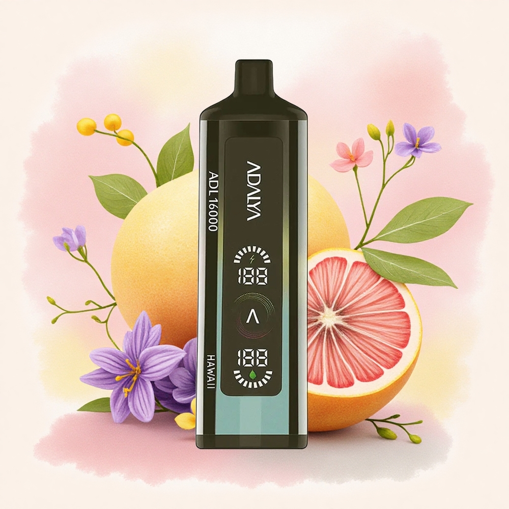 Adalya ADL 16000 PRO ハワイ スマートメッシュコイル USB-C 1000mAh