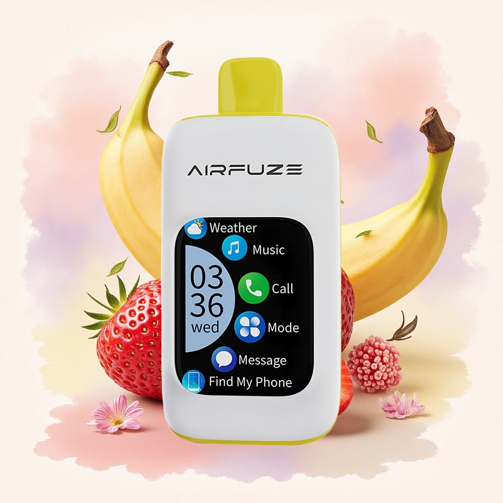 AirFuze Smart 30000 ストロベリーバナナ 5%ニコチン 900mAh