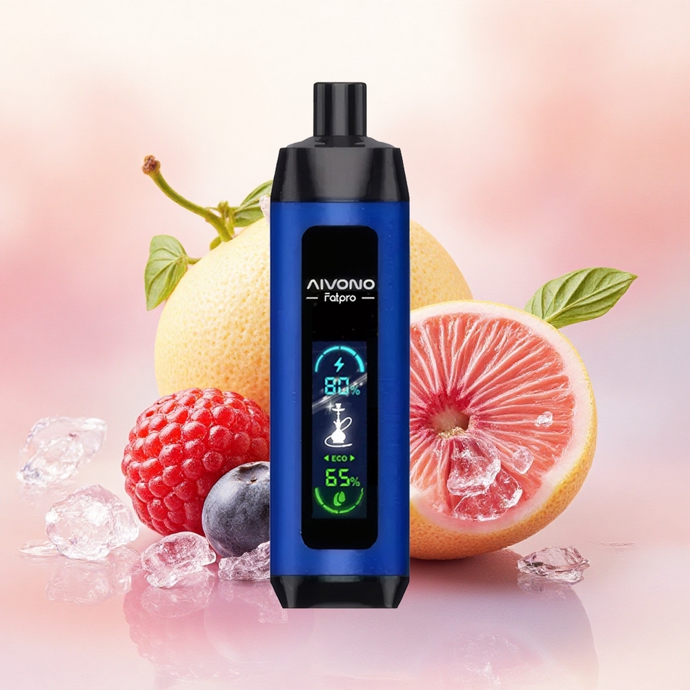 Aivono Aim Fatpro 22000 ベリーアイス 600mAh 28ml 5%ニコチン