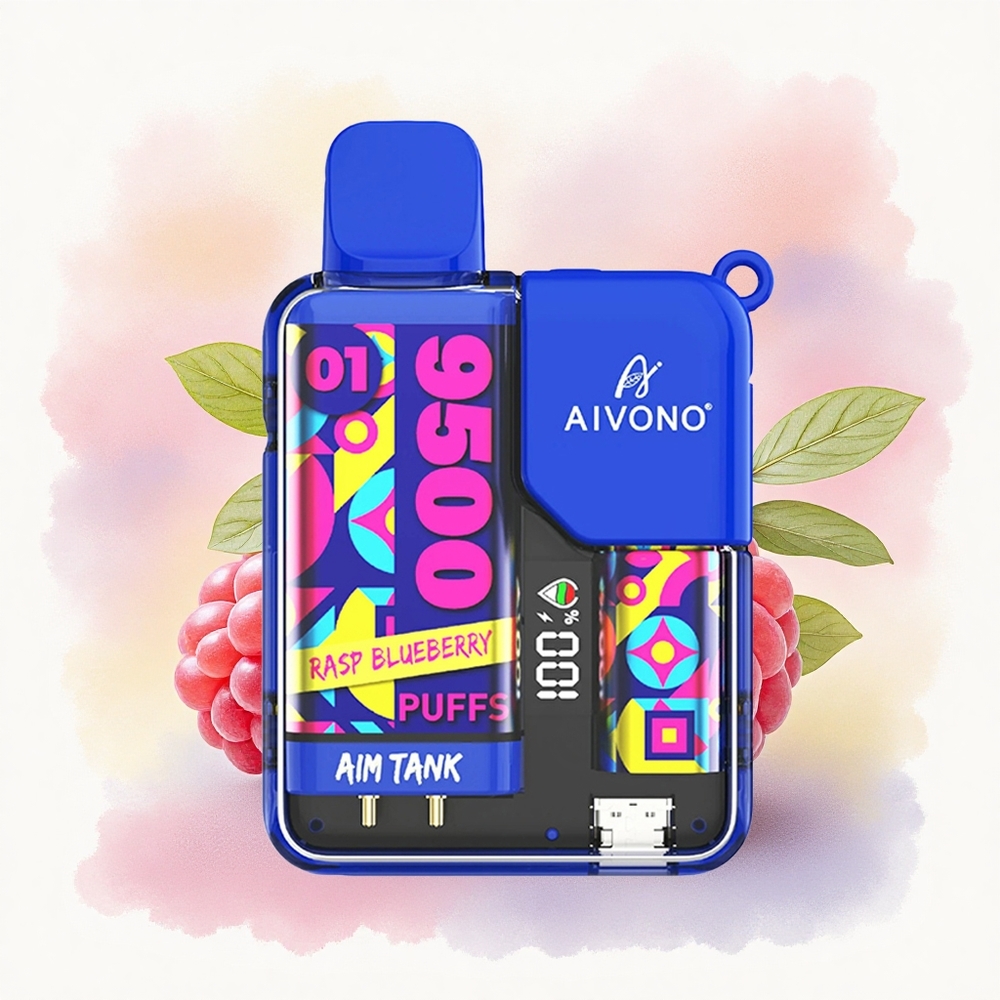 Aivono Aim Tank 9500 ラズプブルーベリー650mAh