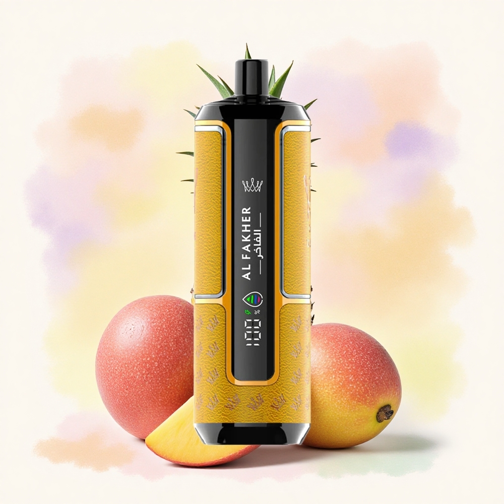 Al Fakher Crown Bar 15K Hypermax マンゴーパイナップル600mAh22ml