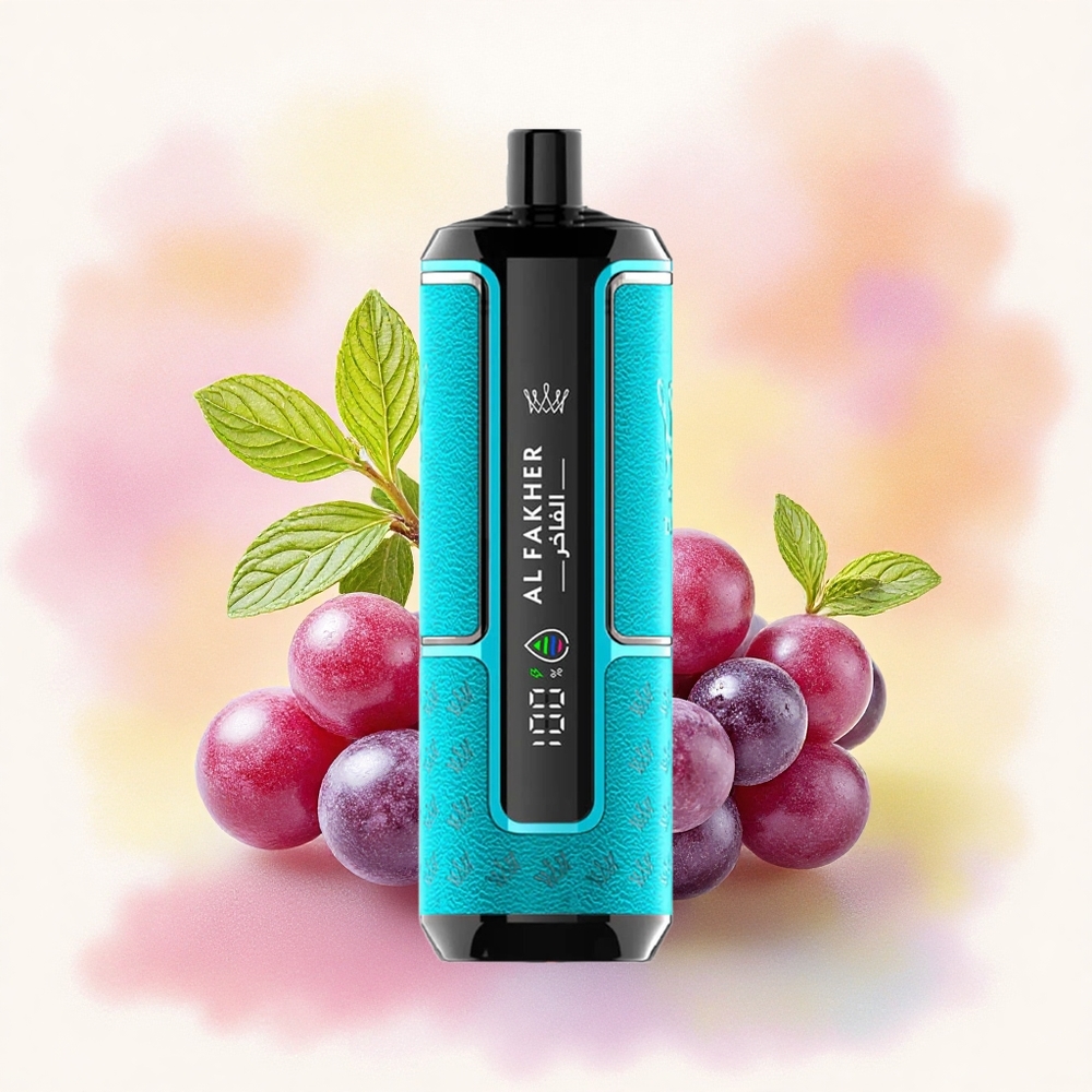 Al Fakher Crown Bar 15K Hypermax 黒カシスミント 600mAh 22ml 6mgニコチン