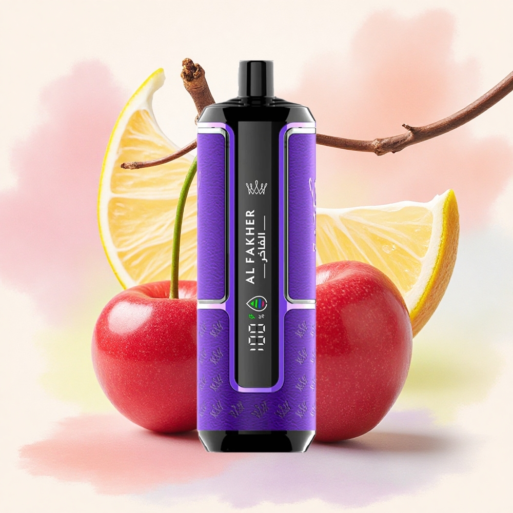 Al Fakher Crown Bar 15K Hypermax チェリーフィエスタ 600mAh 22ml