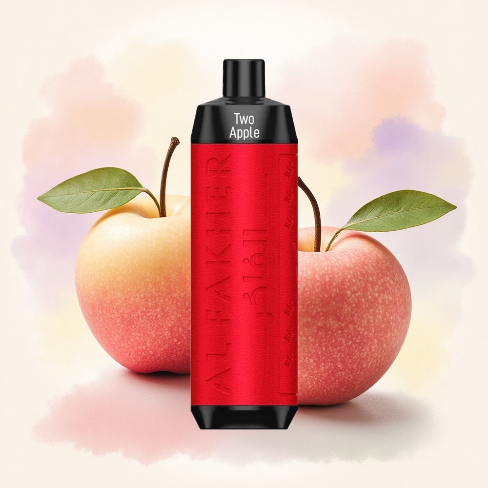 Al Fakher Crown Bar 8000 Crystal 二りんご 600mAh 18ml ニコチン5mg